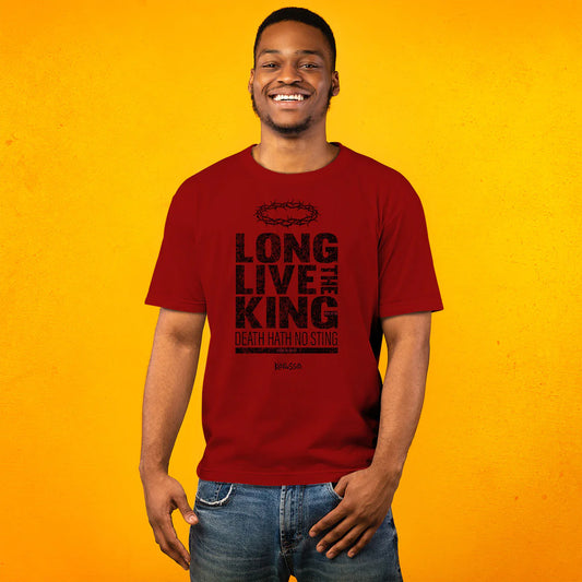 Kerusso Christian T-Shirt Long Live The King