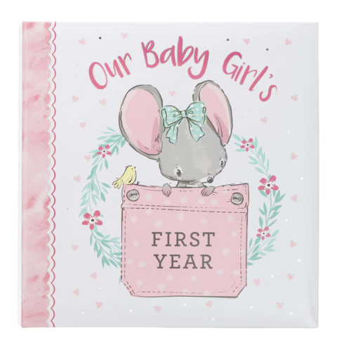 OUR BABY GIRL'S FIRST YEAR MEMORY BOOK