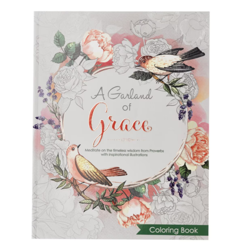 A Garland of Grace Coloring Book - Proverbs