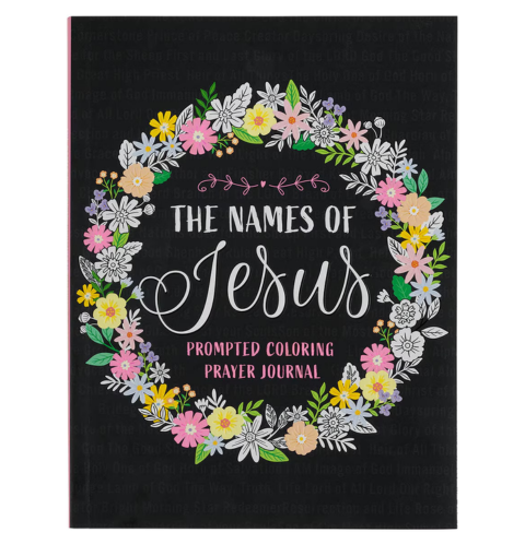 The Names of Jesus Prompted Coloring Prayer Journal