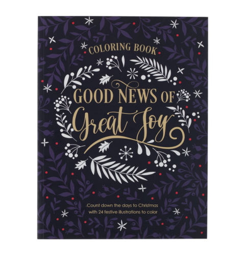 Good News of Great Joy Advent Coloring Book