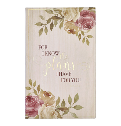 For I Know the Plans Flexcover Journal - Jeremiah 29:11