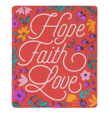 Hope Faith Love Magnet