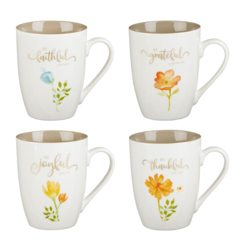 Grateful Ceramic Mug Set