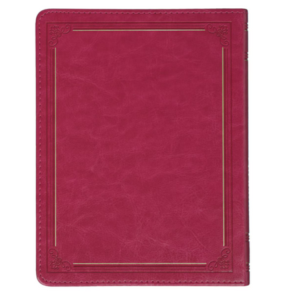 199 Prayer for My Husband Raspberry-Red Faux Leather Prayer and Journaling Guide