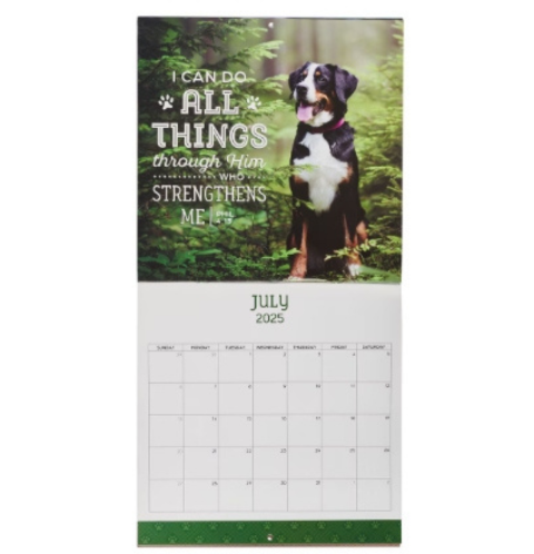 Blessed is The One 2025 Large Wall Calendar - Jeremiah 17:7