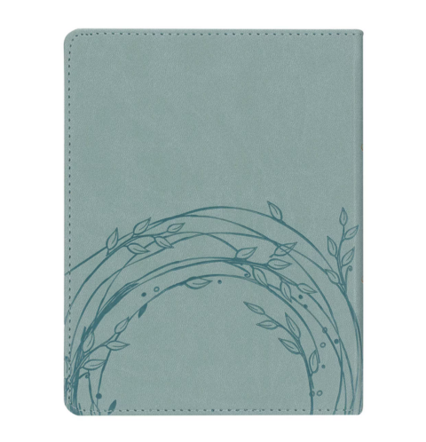 Daily Hope for the Empty Nest Dusty Teal Faux Leather Devotional