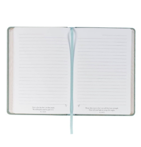 Psalm 23 Blue Faux Leather Classic Journal