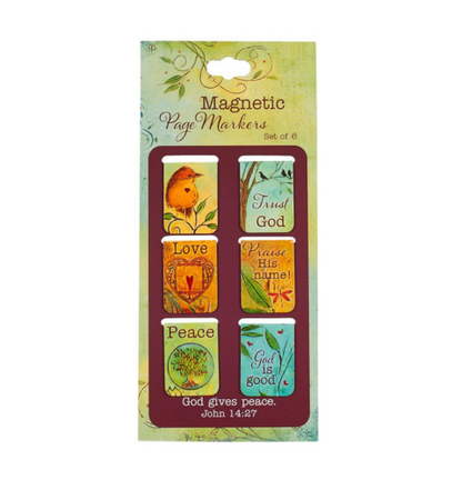 Peaceful Thoughts Mini Magnetic Bookmark Set