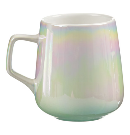 Grow in Grace Iridescent Ceramic Coffee Mug