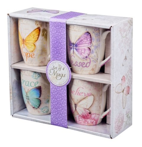 Butterfly Blessings Mug Set