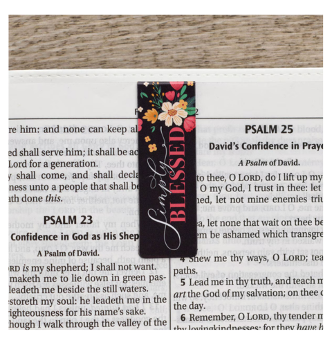 Simply Blessed Magnetic Bookmark Set