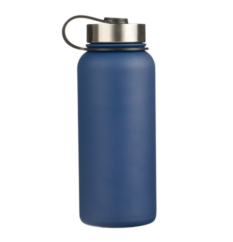 I Know the Plan Blue Stainless Steel Water Bottle - Jeremiah 29:11