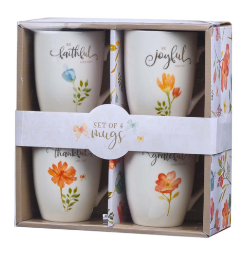 Grateful Ceramic Mug Set