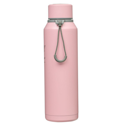 Be Still Pink Stainless Steel Water Bottle - Psalm 46:10