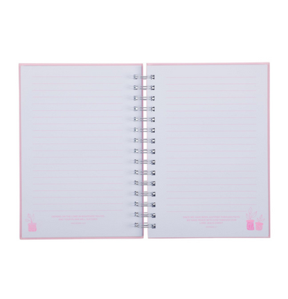 Thank You Mom Pink and White Daisy Wirebound Journal - 1 Thessalonians 5:16-18