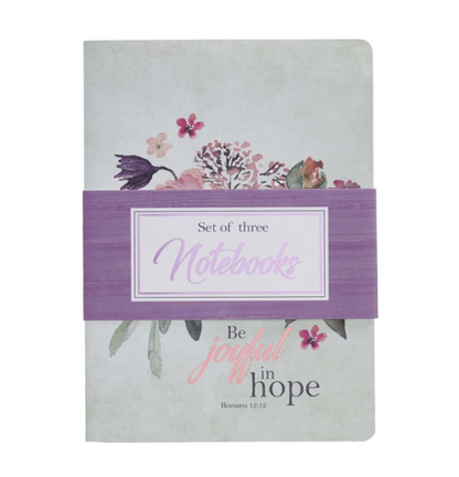 Be Joyful in Hope Large Notebook Set - Romans 12:12