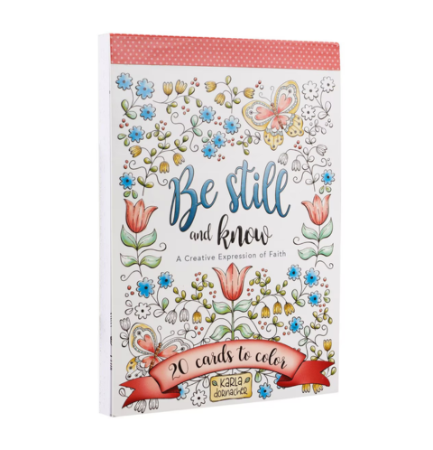 Be Still and Know Coloring Cards