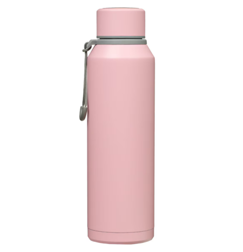 Be Still Pink Stainless Steel Water Bottle - Psalm 46:10