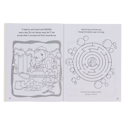 Wise Words for Little Hearts Coloring and Activity Book