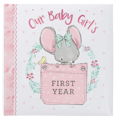 OUR BABY GIRL'S FIRST YEAR MEMORY BOOK