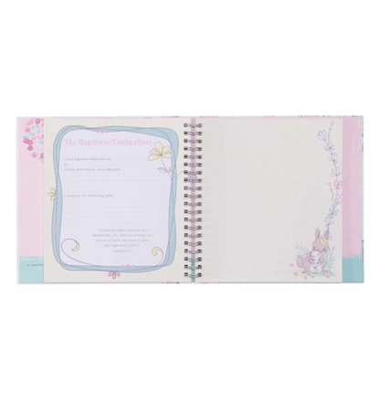 OUR BABY GIRL'S FIRST YEAR MEMORY BOOK