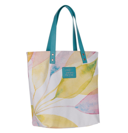 Hope Anchors The Soul Citrus Leaves Tote Bag