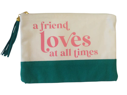 Friend Loves Always Cosmetic Bag