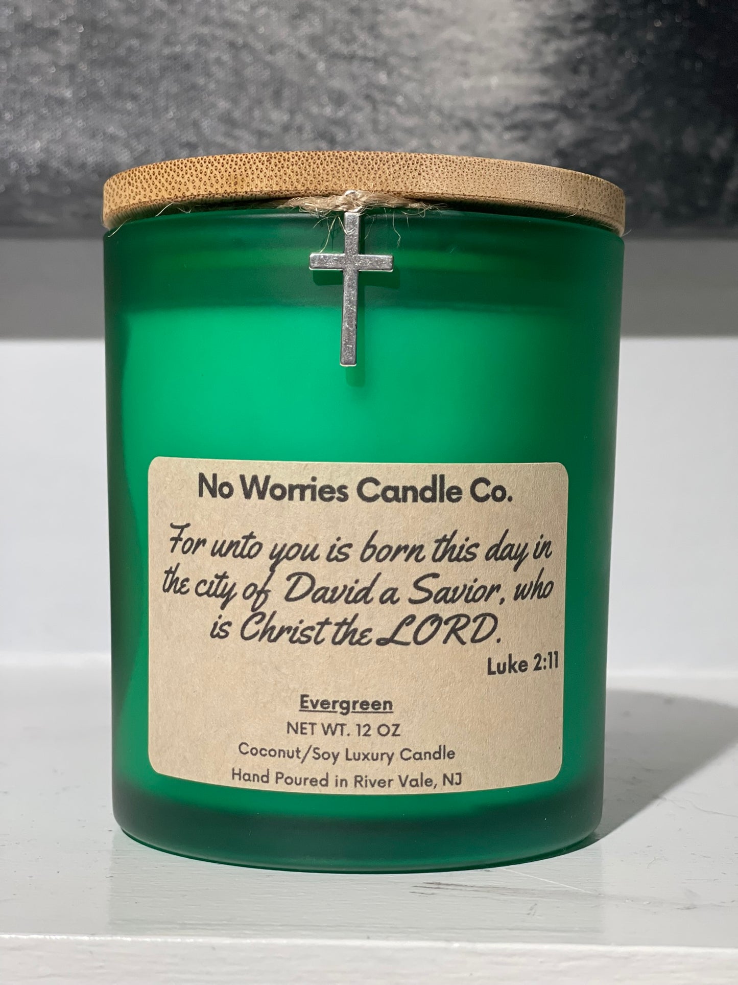 Noel Collection- Coconut Soy Candle - Evergreen