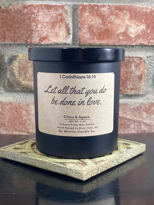 Love-Citrus Agave Candle