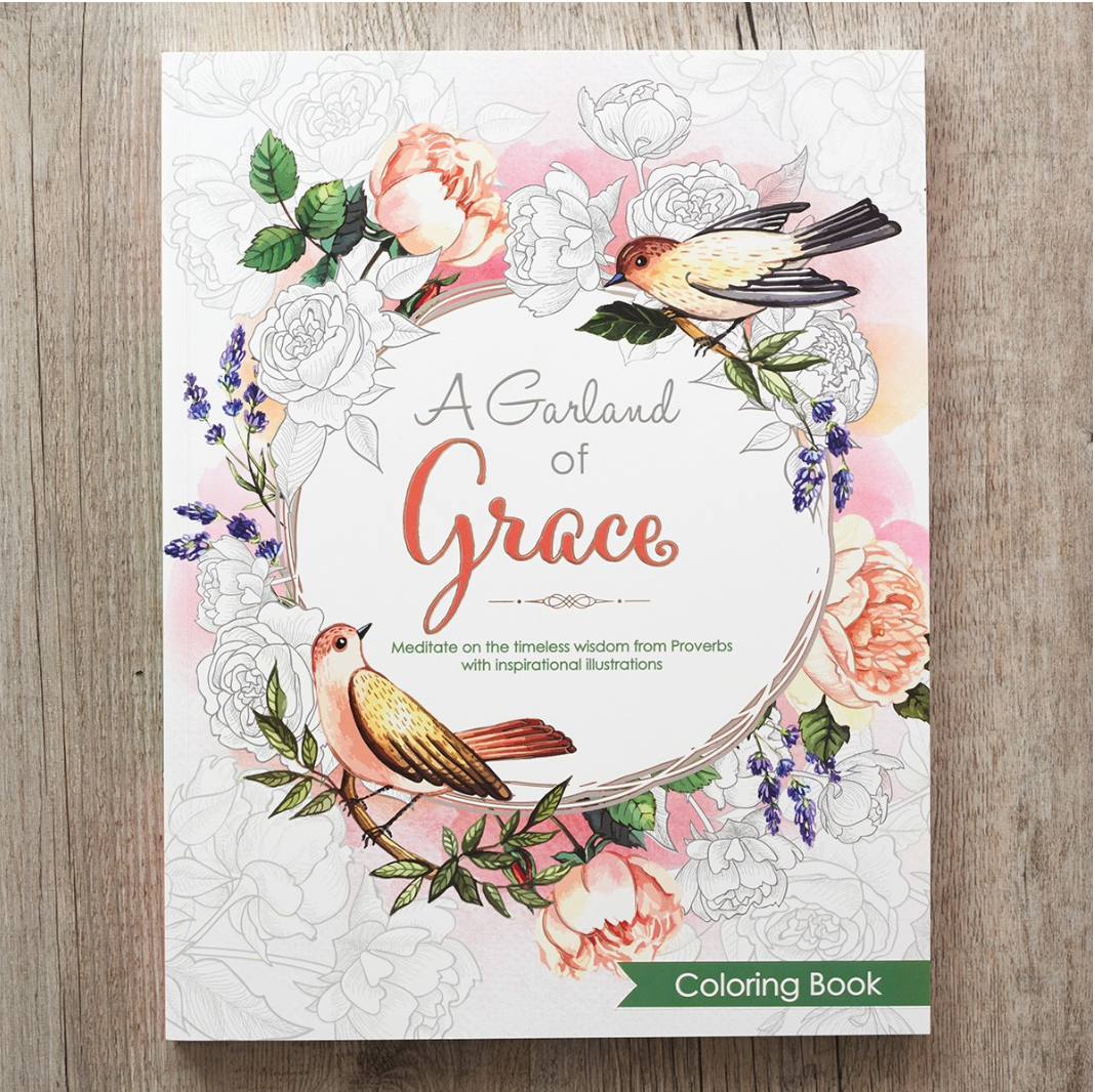 A Garland of Grace Coloring Book - Proverbs