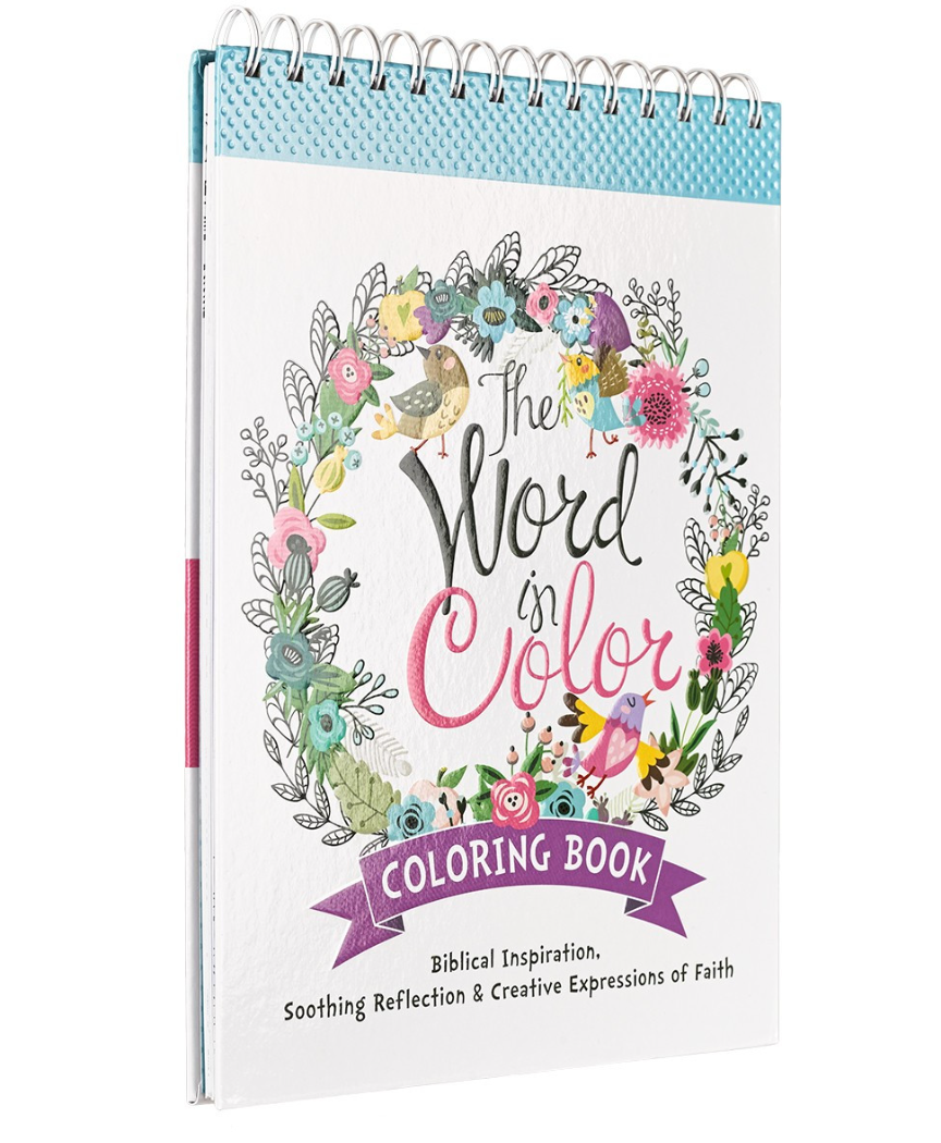 The Word in Color Wirebound Coloring Book