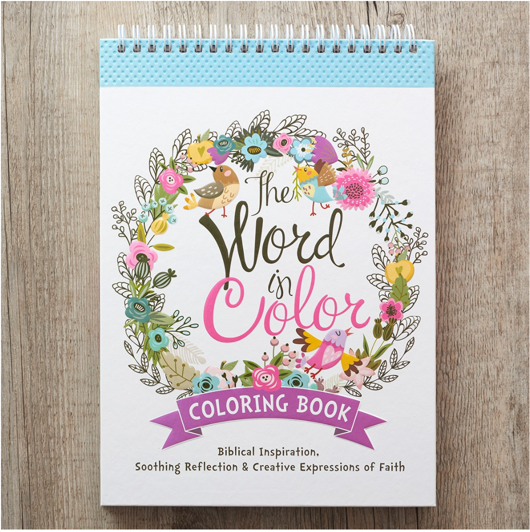 The Word in Color Wirebound Coloring Book