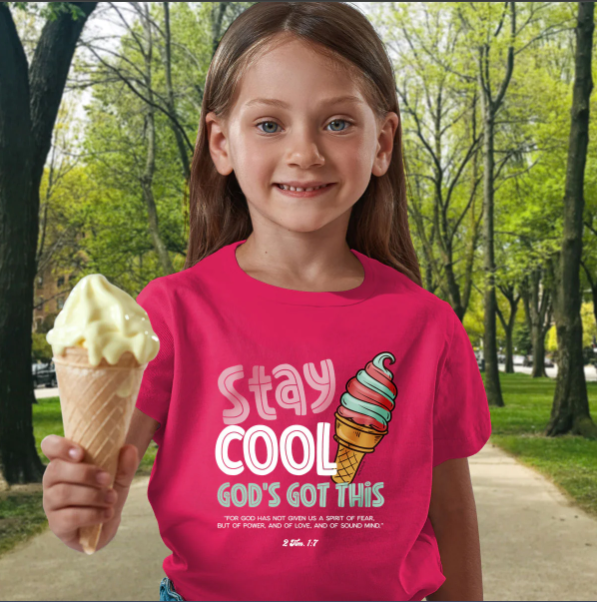 Kerusso Kids T-Shirt Stay Cool God's Got This