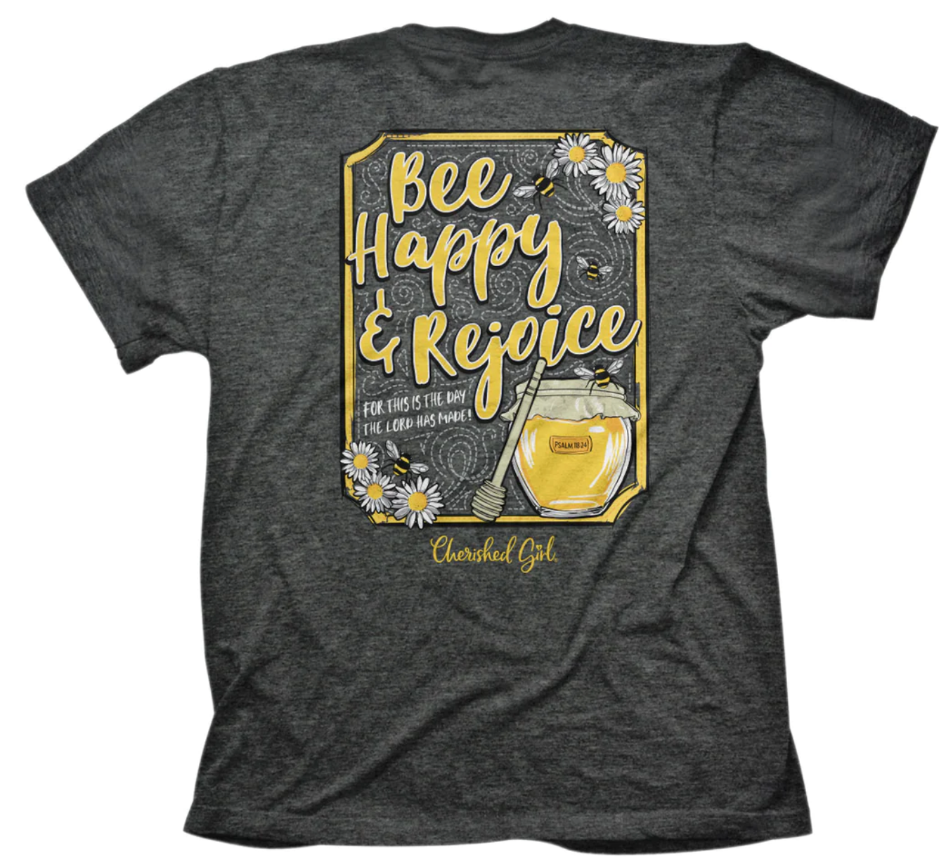 Womens T-Shirt Bee Happy