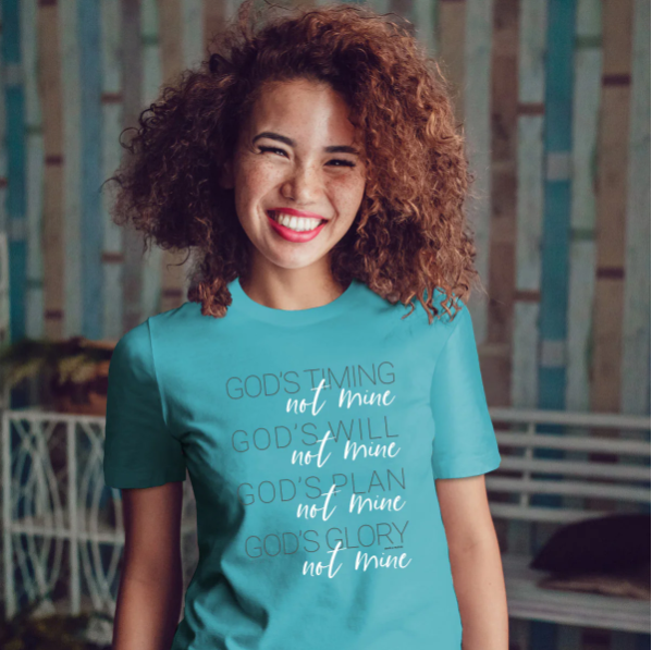 God's Plan Grace & truth Womens T-Shirt