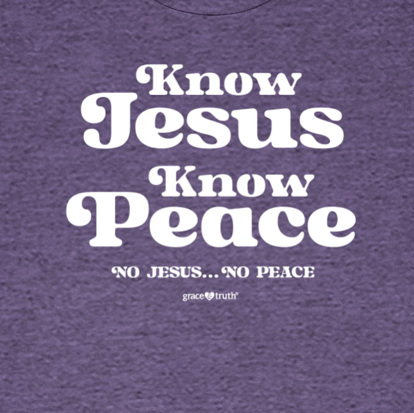 Know Jesus Womens T-Shirt