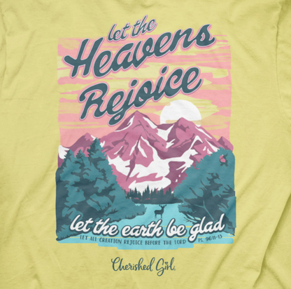 Heavens Rejoice Cherished Girl Womens T-Shirt