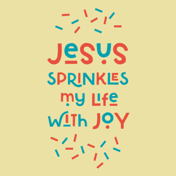 Jesus Sprinkles Life with Joy 22 oz Stainless Steel Mug With Handle