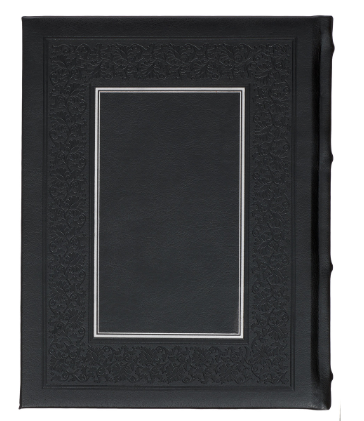 Black Faux Leather Hardcover Family Heritage Bible