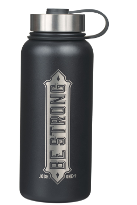 Black Stainless Steel Water Bottle