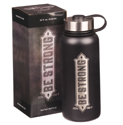 Black Stainless Steel Water Bottle