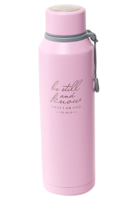 Pink Stainless Steel Water Bottle 