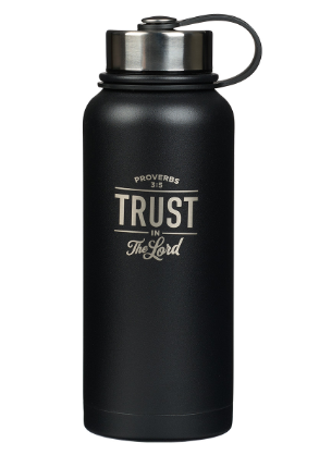  Black Stainless Steel Water Bottle