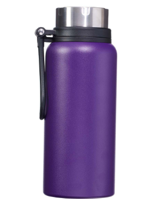 Purple Stainless Steel Water Bottle 