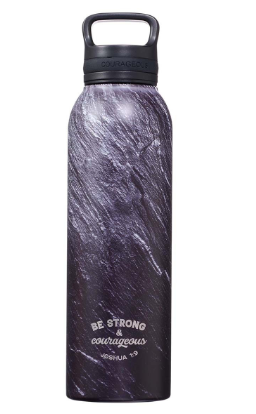 Black Stone Stainless Steel Water Bottle