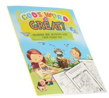 God's Word is Great Coloring and Activity Book