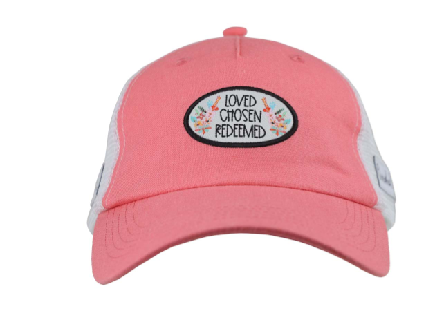 Cherished Girl Womens Cap Love Chosen Redeemed