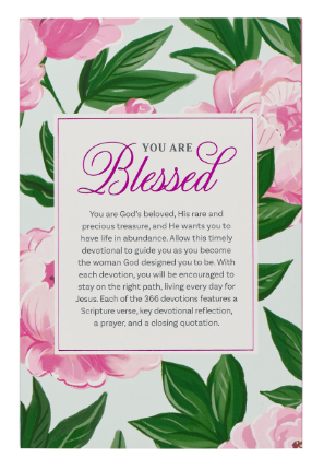 You Are Blessed Softcover Devotional Book