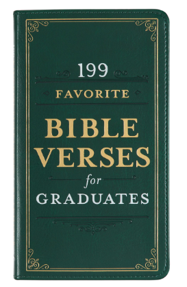 199 Favorite Bible Verses for Graduates Green Faux Leather Gift Book